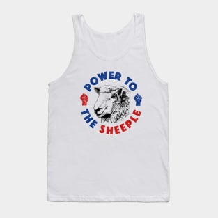 Power To The Sheeple Tank Top